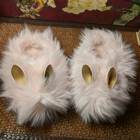 bunny ear slippers